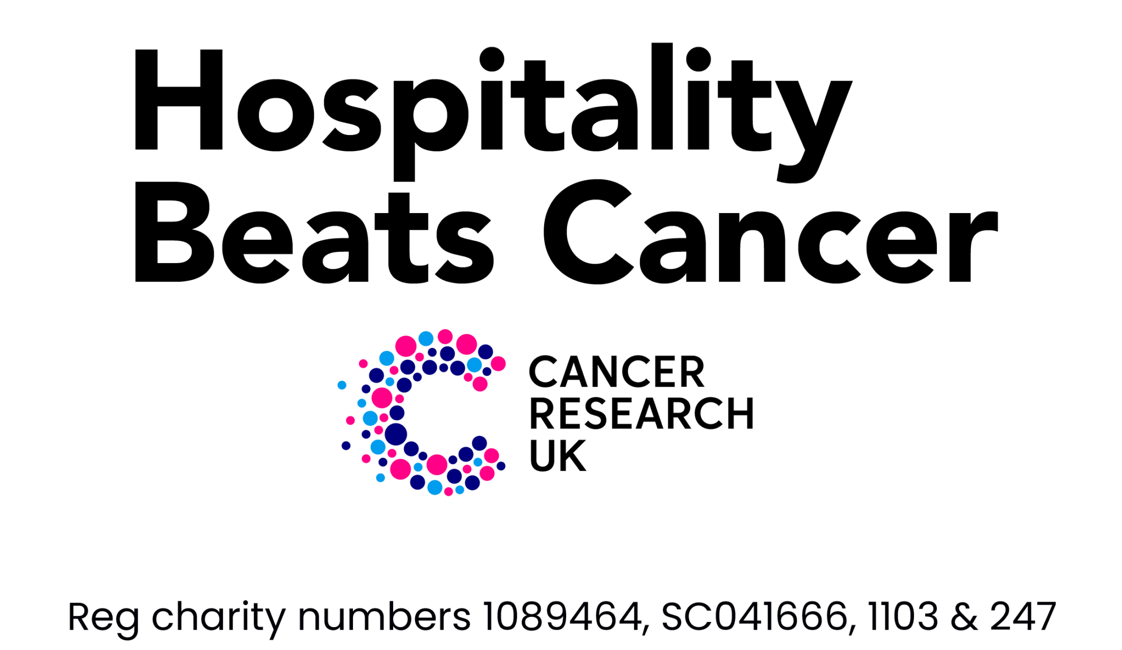 HBC LOGO with cancer research logoand charity info